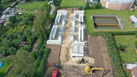 System magazynowania energii akumulatorowej Energiespeichersystem Battery energy storage system